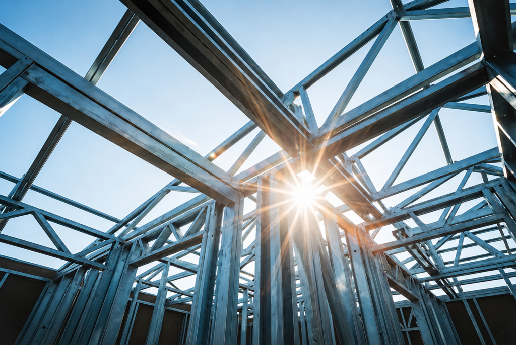 Steel frame
